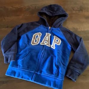 Cozy lined gap hoodie